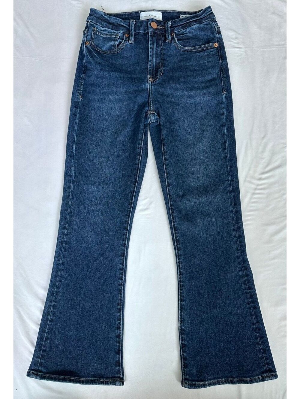 Dear John 26 Jeanne High-Rise Cropped Flare Stretch Denim Jeans